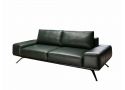 Leather/Fabric 3 Seater Sofa With Optional Extensible Seats - Figaro Uno